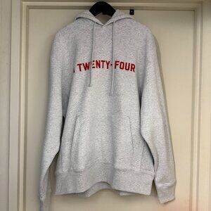 A24  Hoodie  Film Merch Light Grey - Size Large